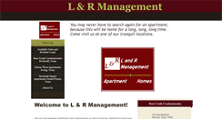 Desktop Screenshot of l-and-rmanagement.com