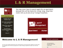 Tablet Screenshot of l-and-rmanagement.com